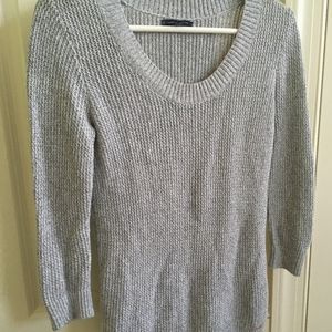 Gray Knit Sweater